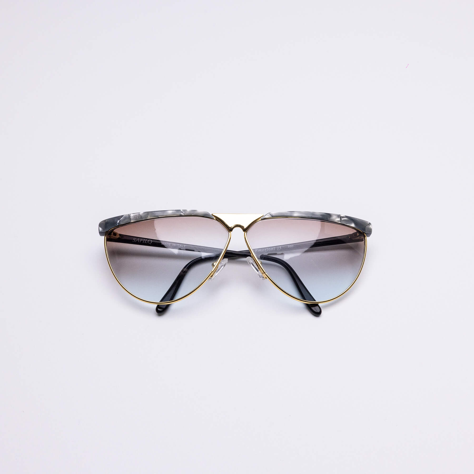 Monture solaire vintage Safilo Emozioni 15 80s — Seconde Édition Montréal 5