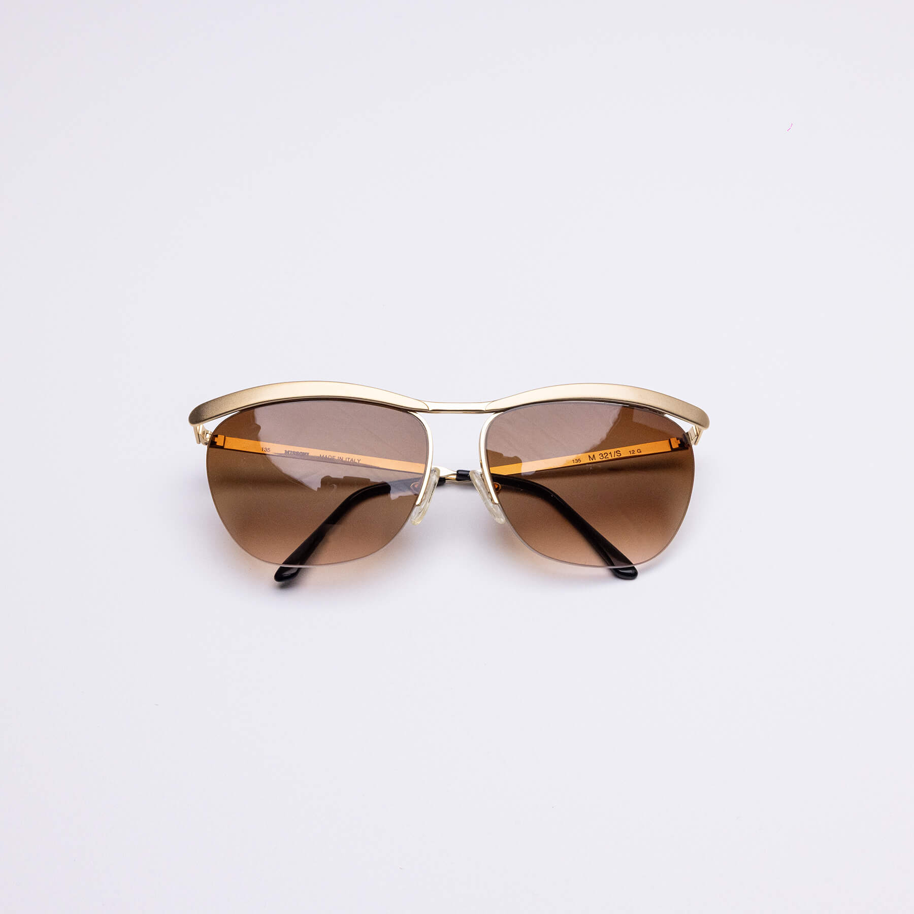 Monture solaire vintage Missoni 321/S 80s — Seconde Édition Montréal 5